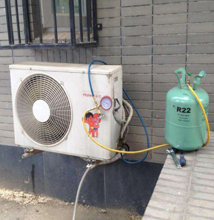 定海空调加氟